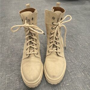 Bash x Something Navy Combat Boots